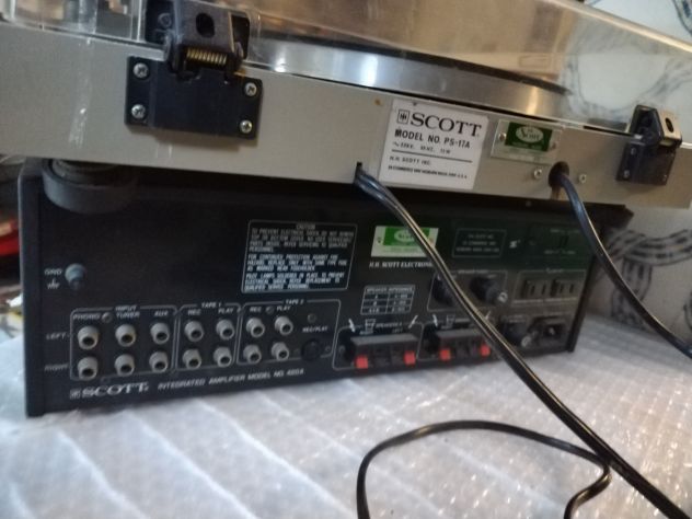 Amplificatore Scott 420A + giradischi Scott - Foto 4