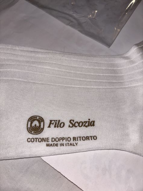 CALZE NUOVE CON CONFEZIONE 100% COTONE EGIZIANO FILO DI SCOZIA,MADE IN ITALY - Foto 9