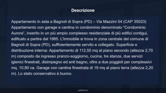 Immobile in asta di 112 m² in vendita a Bagnoli di Sopra - Foto 17