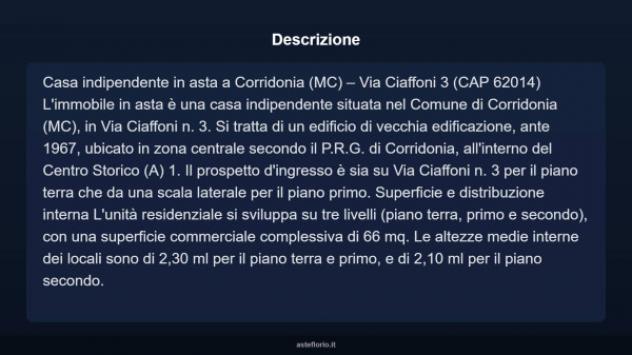 Immobile in asta di 66 m² in vendita a Corridonia - Foto 4