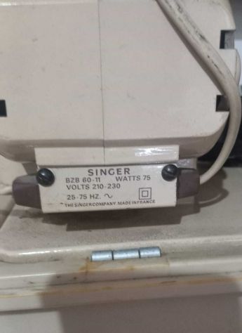MACCHINA DA CUCIRE SINGER 267 VINTAGE - Foto 3