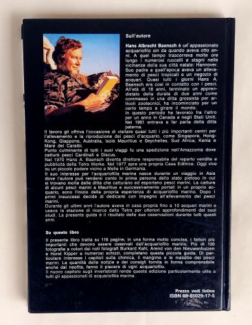 Nuova guida per l'acquario marino di Hans A. Baensch Ed.Tetra Primaris, 1986 - Foto 4