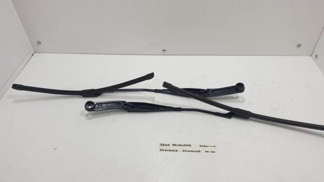 BRACCI PORTASPAZZOLE TERGICRISTALLI DX E SX JEEP Renegade Serie 52109003 52109005 Diesel 1.6 (1418) - Foto 10