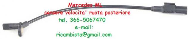 Mercedes ML sensore velocita' ruota posteriore 1645400717 1645401517 1644405241 1644405641 1649058300