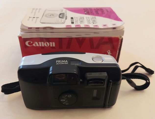 Macchina fotografica Canon Prima Zoom 65 compatta formato 35mm - Foto 2