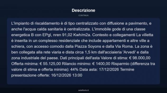 Immobile in asta di 116 m², box auto in vendita a Spinadesco - Foto 14