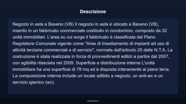 Immobile in asta di 78 m² in vendita a Baveno - Foto 10