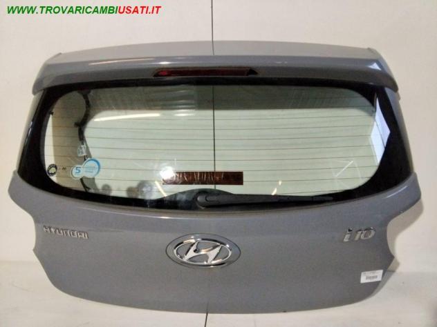 PORTELLO POST. GRIGIO PAST CON MOT 999-U1309507 Carrozzeria Lamierati esterni Portello Portello post. HYUNDAI - i 10 - 2013 - 2019