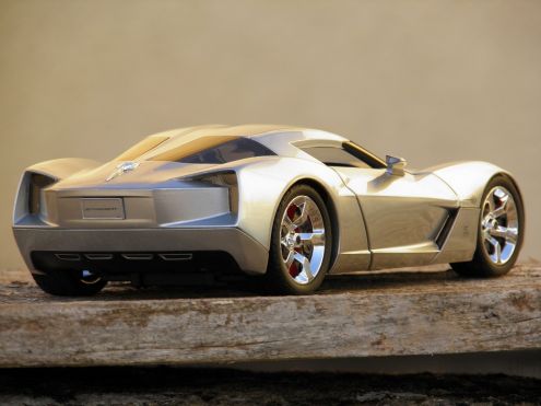 Modellino Chevrolet Corvette Concept 1:18 Transformers Sideswipes - Foto 2