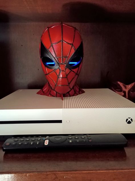 Supporto Alexa Echo Dot 5 - Maschera Spider-Man - Foto 3