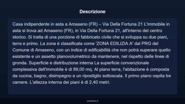 Immobile in asta di 89 m² in vendita a Amaseno - Foto 6