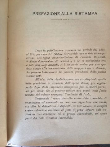 S.Romanin - STORIA DOCUMENTATA DI VENEZIA - Foto 3