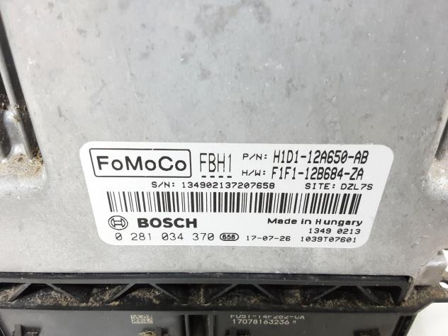CENTRALINA MOTORE FORD C - Max Serie (CEU) H1D112A650AB XXDA, XXDC, XXDD Diesel 1500 (15) - Foto 2
