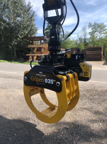 Pinza per legna professionali &amp; rotori idraulici - Foto 6