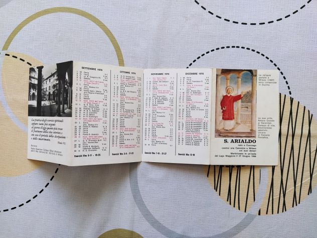 B7 - SANTINI -CALENDARI