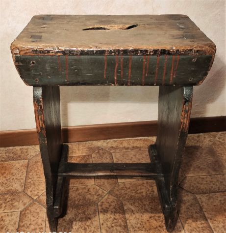 Sgabello di fine 800. - Foto 6