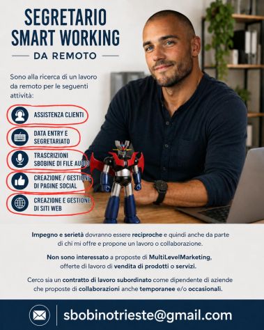 Segretario Smart Working da remoto