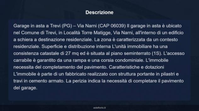 Immobile in asta di 27 m² in vendita a Trevi - Foto 6