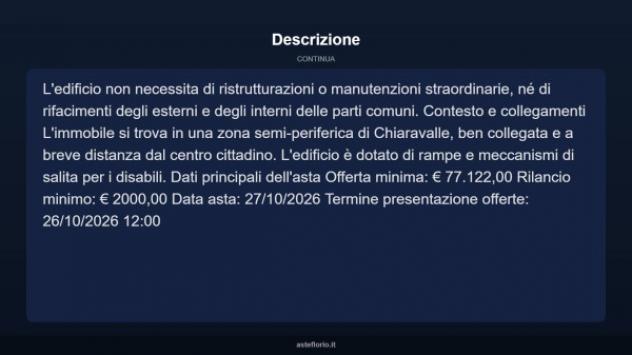 Immobile in asta di 78 m², box auto in vendita a Chiaravalle - Foto 18