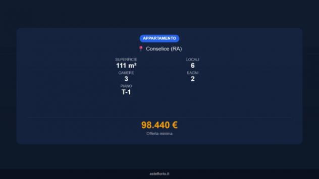 Immobile in asta di 111 m² con più di 5 locali e box auto in vendita a Conselice - Foto 15