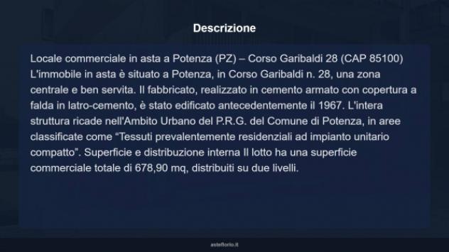 Immobile in asta di 678 m² in vendita a Potenza - Foto 6