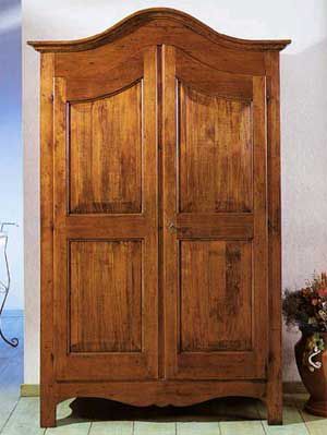 Armadio 2 porte L.125 P.61 H.200 cod 10025