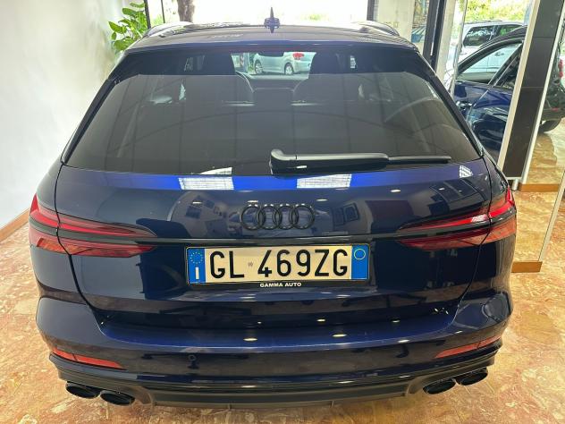 AUDI S6 3.0 TDI SW S-LINE BLU NOTTE MET PELLE E ALCANTARA NERA C.L.21" FARI MATRIX TAGLIANDI AUDI FATTURABILE IVA ESPOSTA - Foto 4