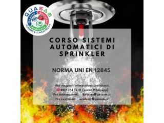 Corso Decreto Controlli: Sistemi Sprinkler (32 ore)