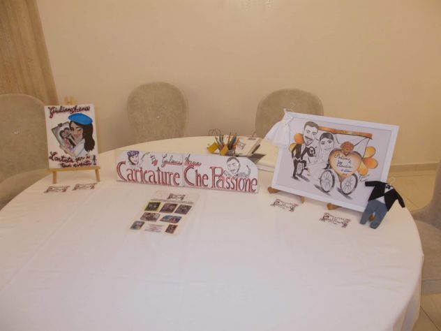 CARICATURISTA RITRATTISTA matrimoni, comunioni, battesimi, compleanni, lauree - Foto 2
