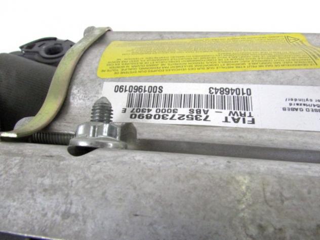 46766385 KIT AIRBAG FIAT PUNTO 1.2 B 44KW 5M 5P (2000) RICAMBIO USATO 735278157 7352730890 - Foto 4