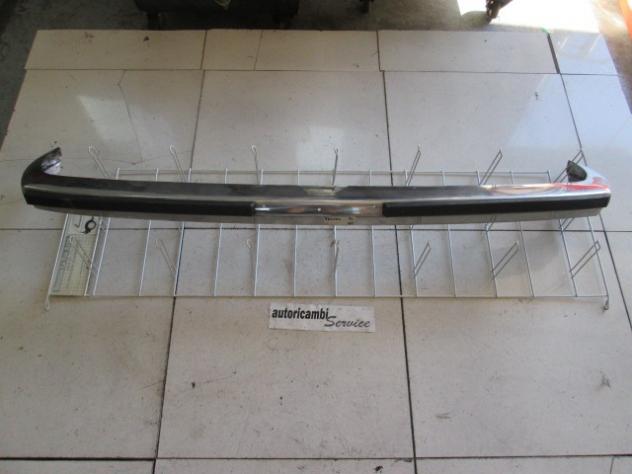 403110 PARAURTI ANTERIORE CROMATO LANCIA FULVIA 1.6 B 5P (RESTYLING DAL 1970) RICAMBIO NUOVO CON PROFILI IN GOMMA
