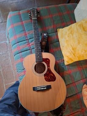 Guild Jumbo Junior Mahogany – Chitarra Acustica Elettrificata - Foto 6