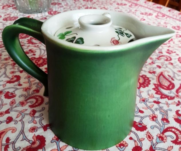 scaldalatte in ceramica vintage