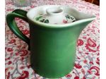 scaldalatte in ceramica  vintage