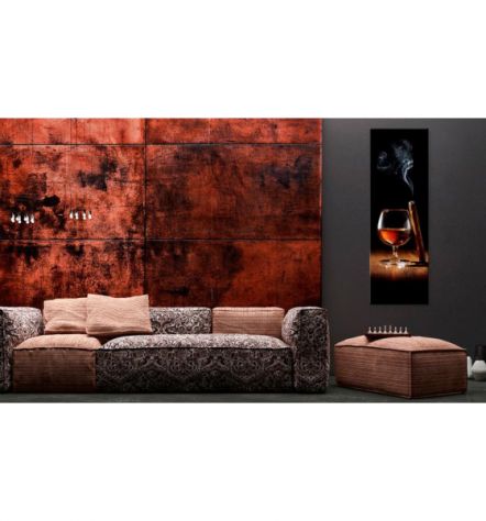 Quadro Per Il Bar Cm. 40x120 E 45x135 Beige - ARREDALACASA - Foto 2
