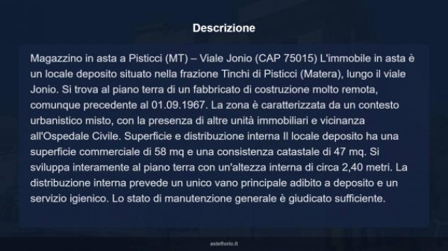 Immobile in asta di 58 m² in vendita a Pisticci - Foto 8