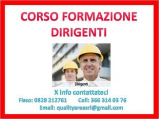 Corso DIRIGENTI(SICUREZZA SUL LAVORO)