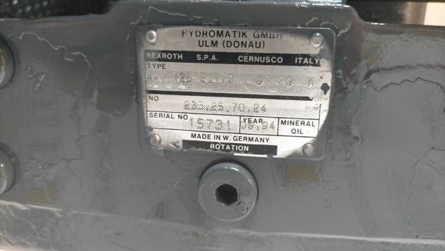 Hydromatik A4V125 Pompa idraulica A4V