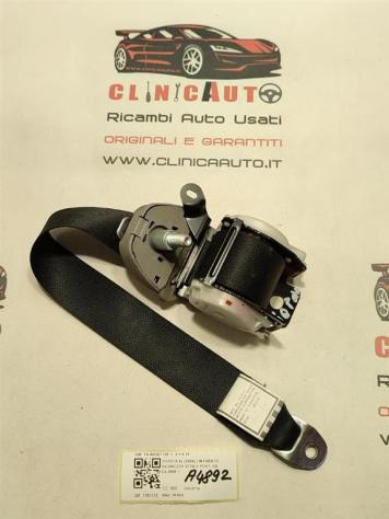 CINTURA DI SICUREZZA POSTERIORE DX TOYOTA IQ 1° Serie TK-AH2-EF799 1KRFE (09)