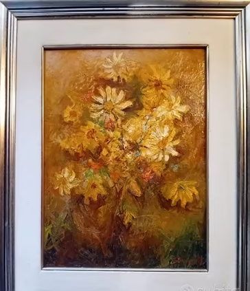Quadro Remigio Giurgiutti - Fiori