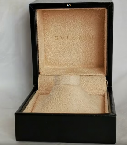 Bulgari scatola box per anello
