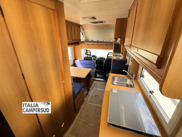 Camper Miller Illinois Mansardato Fiat Ducato Del 2002 - Foto 9