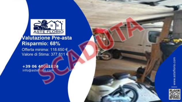 Immobile in asta di 291 m², box auto in vendita a Gordona
