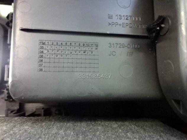 13127111 TUNNEL CENTRALE OPEL ASTRA H 1.6 B 77KW 5M 5P (2006) RICAMBIO USATO - Foto 2