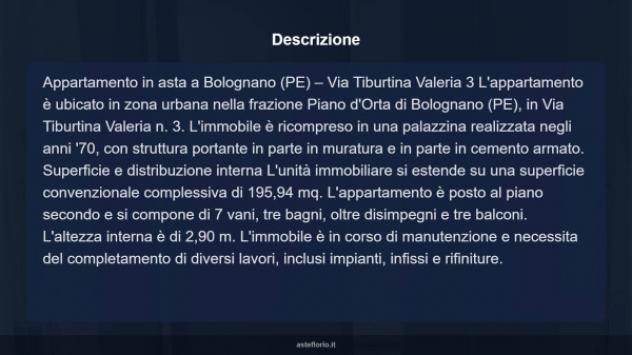 Immobile in asta di 190 m² con più di 5 locali in vendita a Bolognano - Foto 7