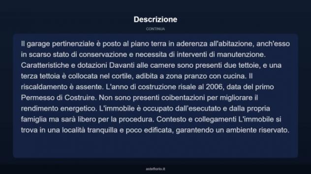 Immobile in asta di 237 m², box auto in vendita a Grosso - Foto 4