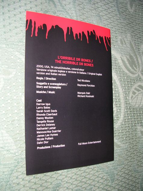 L'ORRIBILE DR. BONES - Foto 6