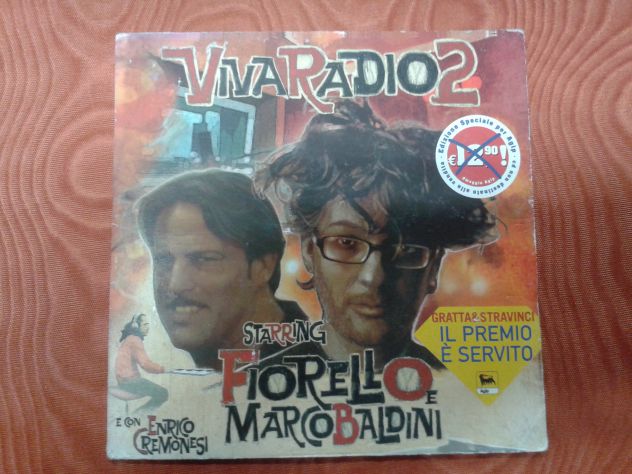 CD AUDIO FIORELLO & BALDINI "VIVA RADIO 2"
