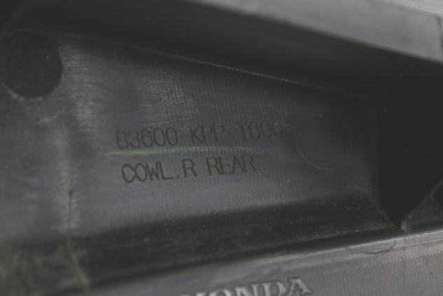 HONDA CBR 125 R 83600KPPT00 COVER POSTERIORE DESTRA JC50 07 - 17 REAR RIGHT COWL - Foto 4