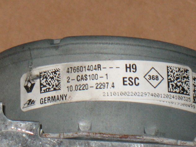 476601404R 28516747093 POMPA ABS RENAULT CLIO CAPTUR MEGANE 10022022974 - Foto 2